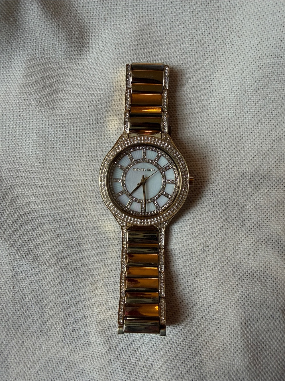 Michael Kors Gold Crystal Women's Watch